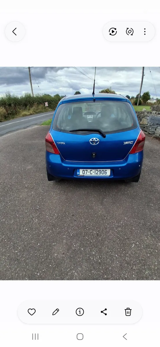 Toyota Yaris €1,280..N.C.T. 27th.2.2027.... - Image 6