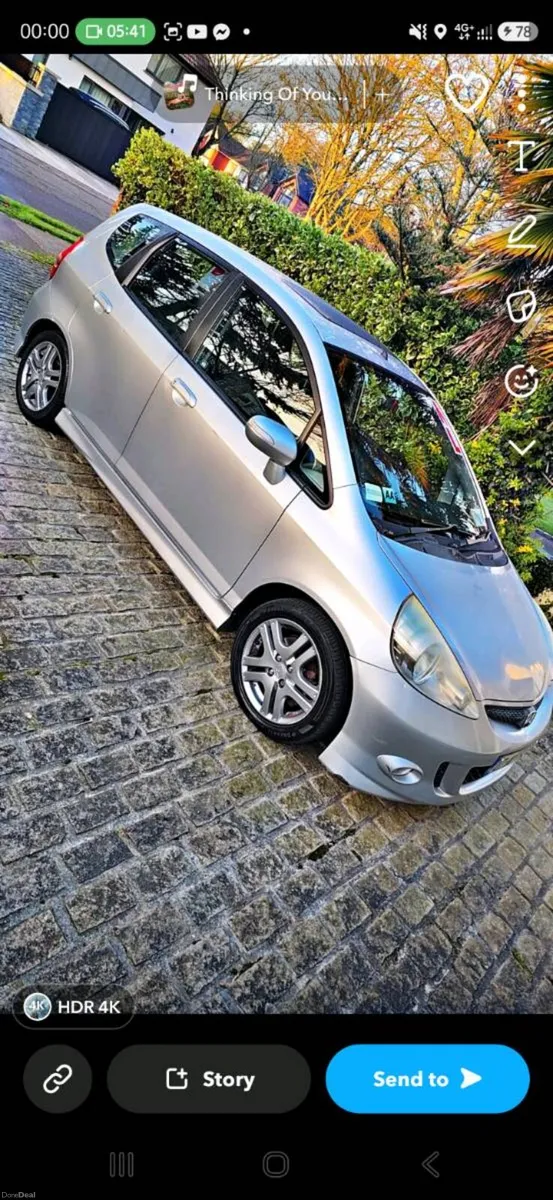 Perfect Clean low Mileage Honda Jaz 07 - Image 1