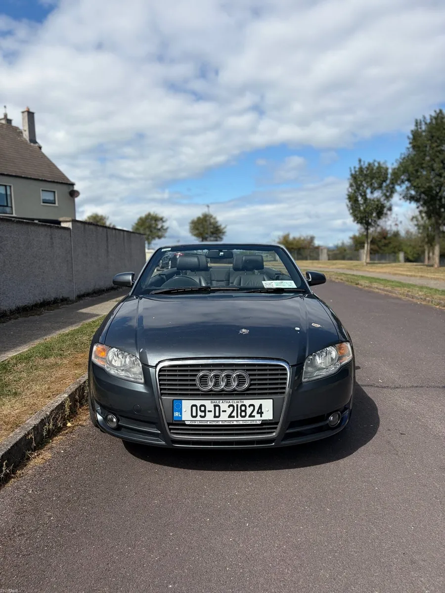 Audi A4 convertible, 15 months NCT - Image 3