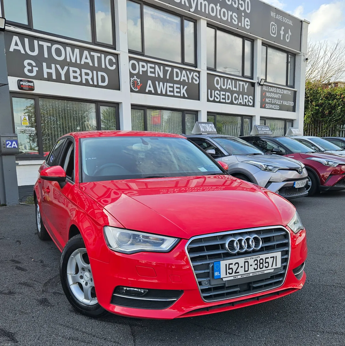 Audi A3 2015 Petrol Automatic 41Kmiles - Image 2