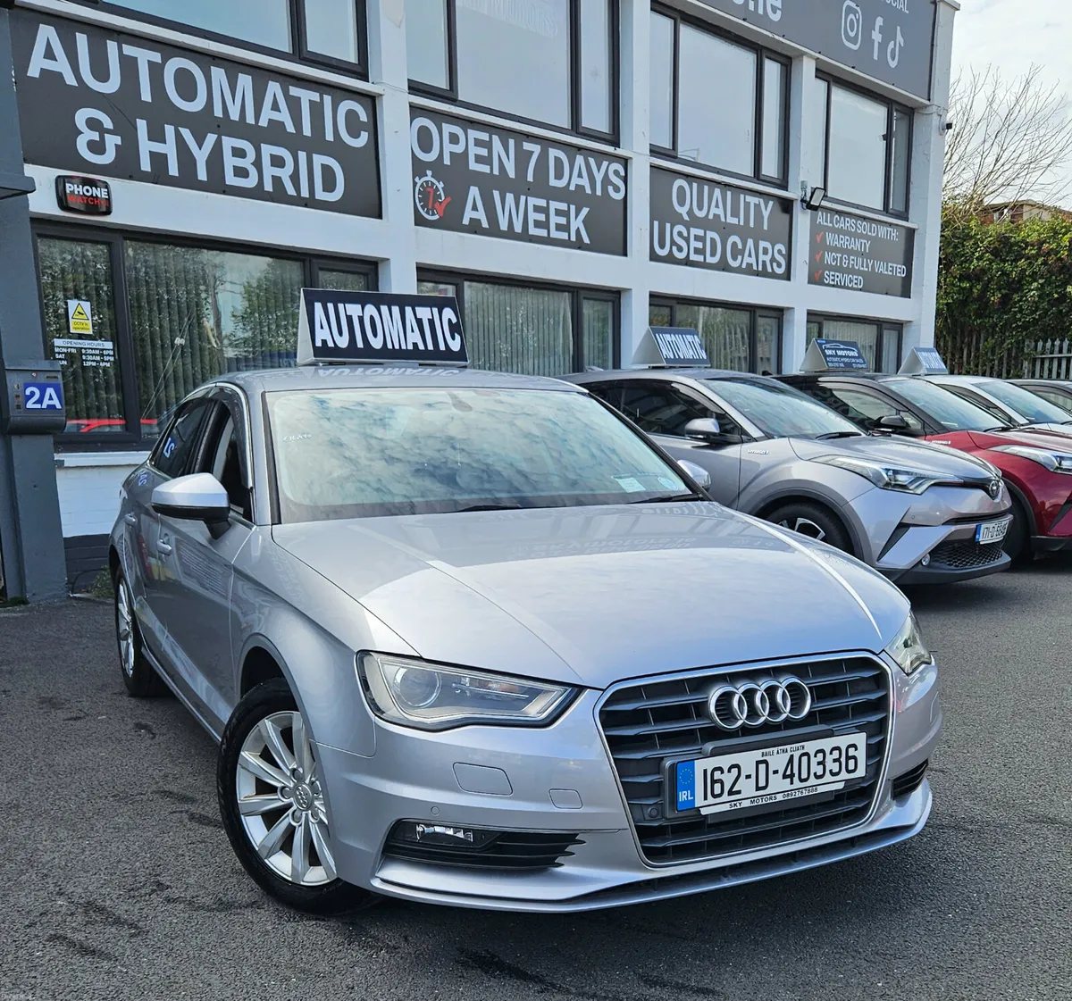 Audi A3 saloon 2016 Petrol Automatic 19K Km Only - Image 2