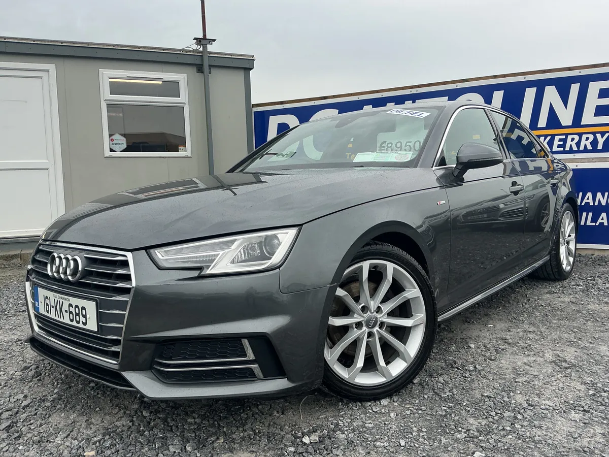 2016 AUDI A4 S-LINE 2.0 TDI 150 BHP TAXED NCT - Image 2