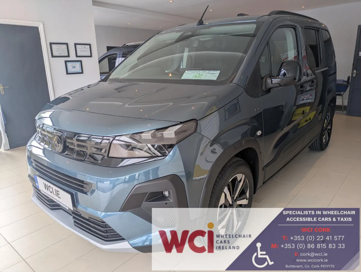 2026 Wheelchair Accessible Peugeot Rifter SWB - Image 1
