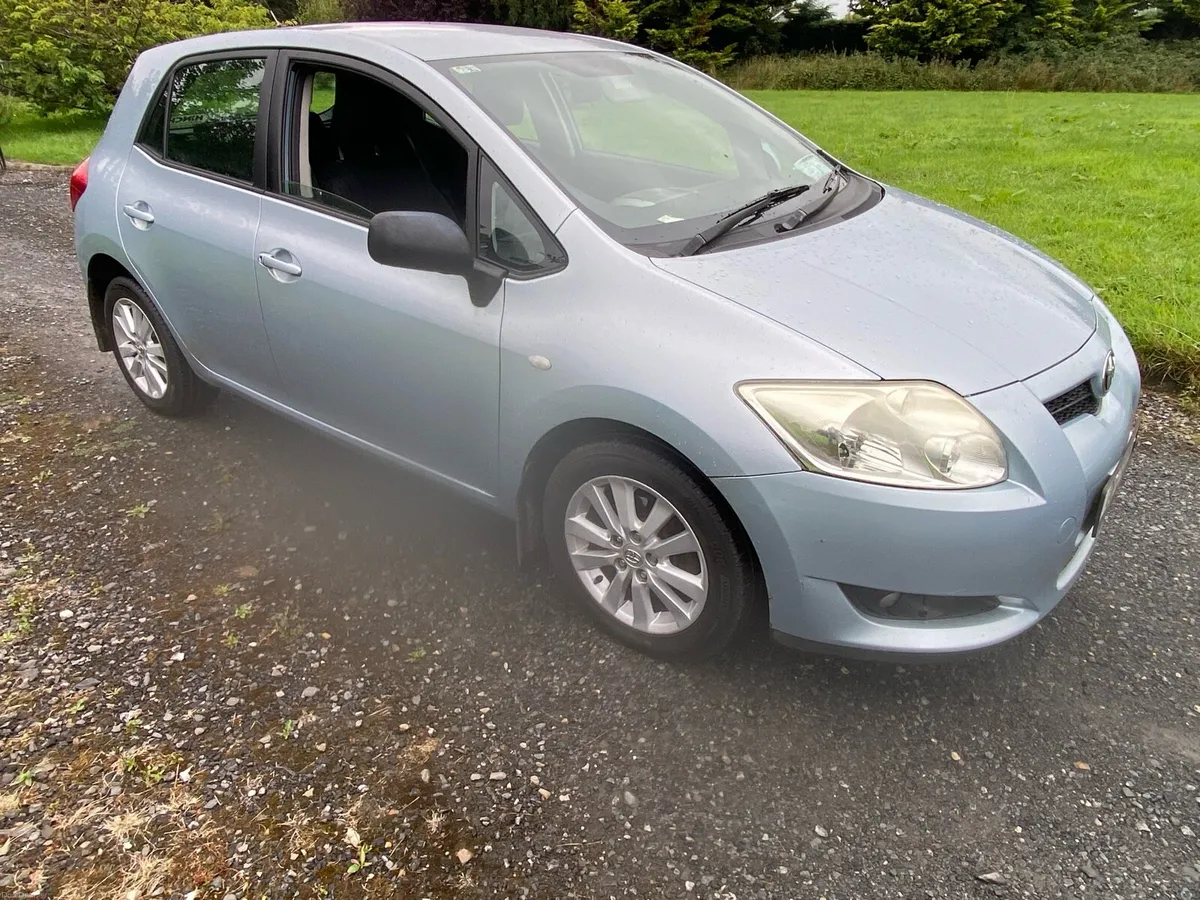 2008 Toyota Auris 1.3 petrol taxed nct - Image 1