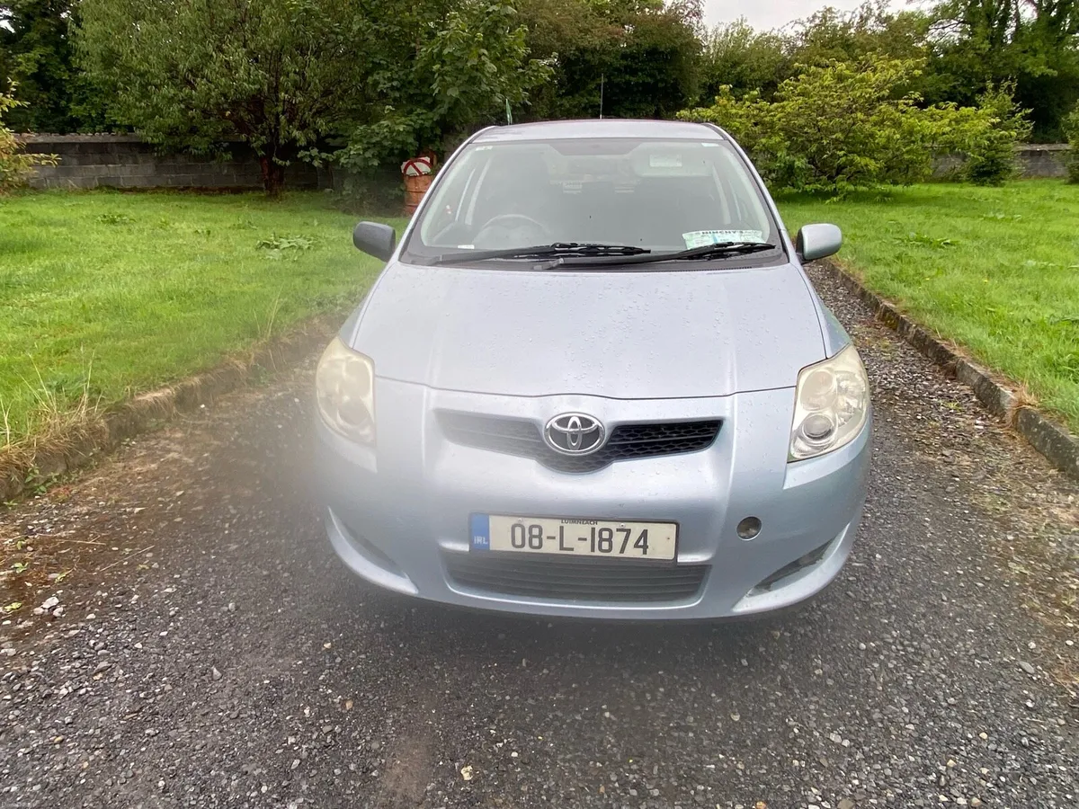 2008 Toyota Auris 1.3 petrol taxed nct - Image 3
