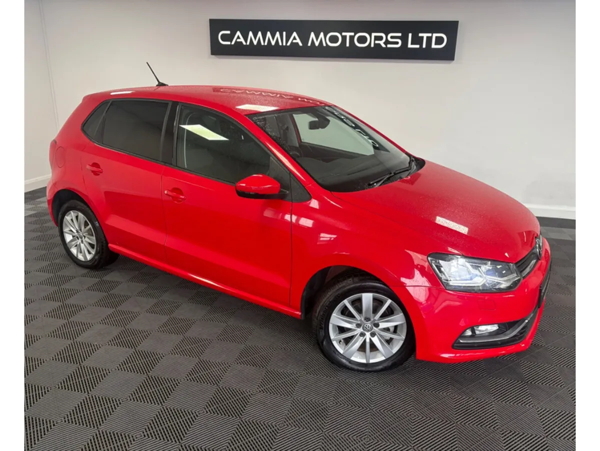 Volkswagen Polo 2016 RED VOLKSWAGEN POLO*AUTOMATIC - Image 1