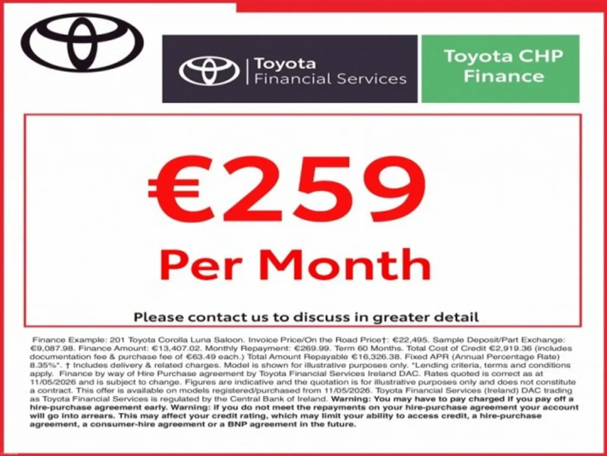 Toyota Yaris Hybrid Luna Edition - 1.5 - 5dr - NCT - Image 5
