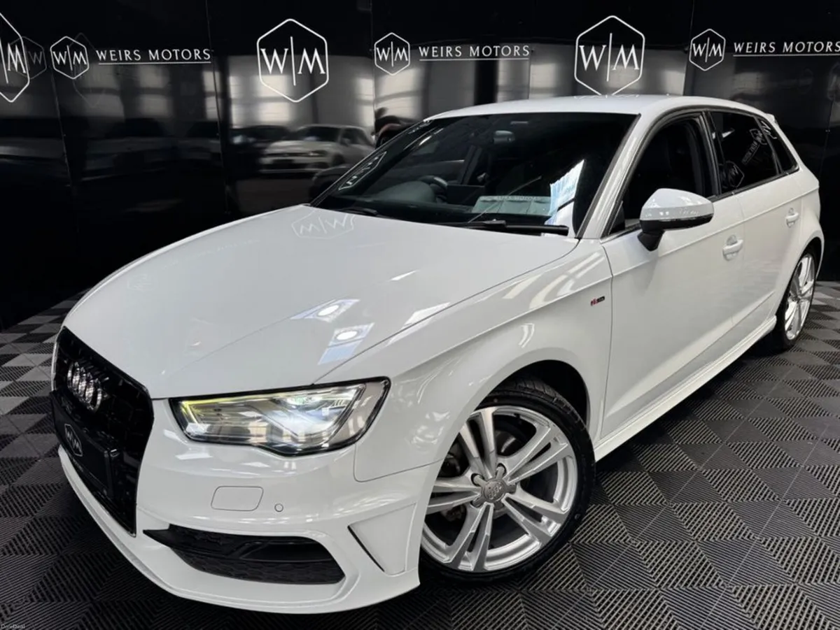 Audi A3 S-LINE//1.4 TFSI//AUTOMATIC//PEARL WHITE// - Image 1