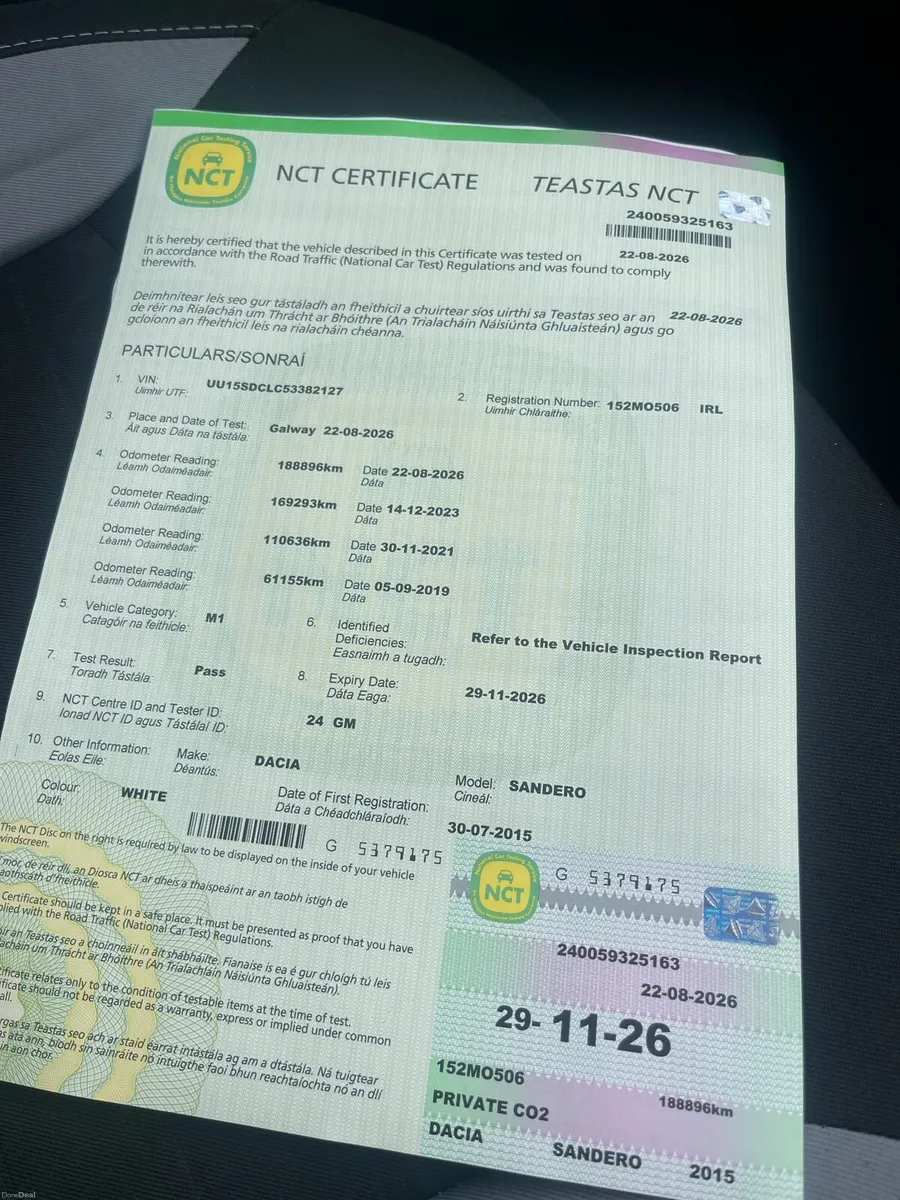 Stepway Diesel 188kms just Ncted & Serviced - Image 2