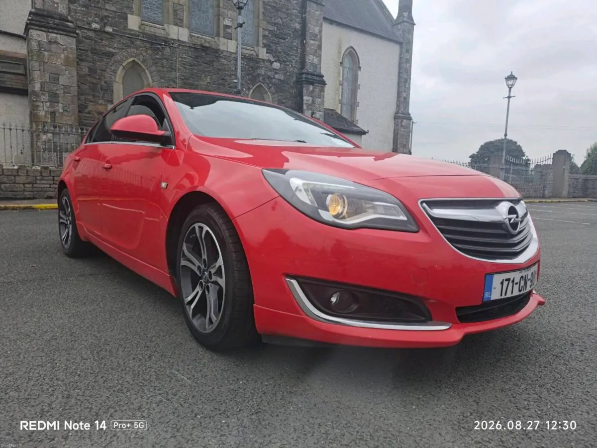 2017 Opel Insignia 1.6 Diesel NCT 02/27 Sat Nav - Image 1