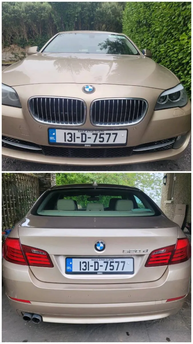 2013 (131-D) BMW 520d SE 6-Speed Manual Gold - Image 2