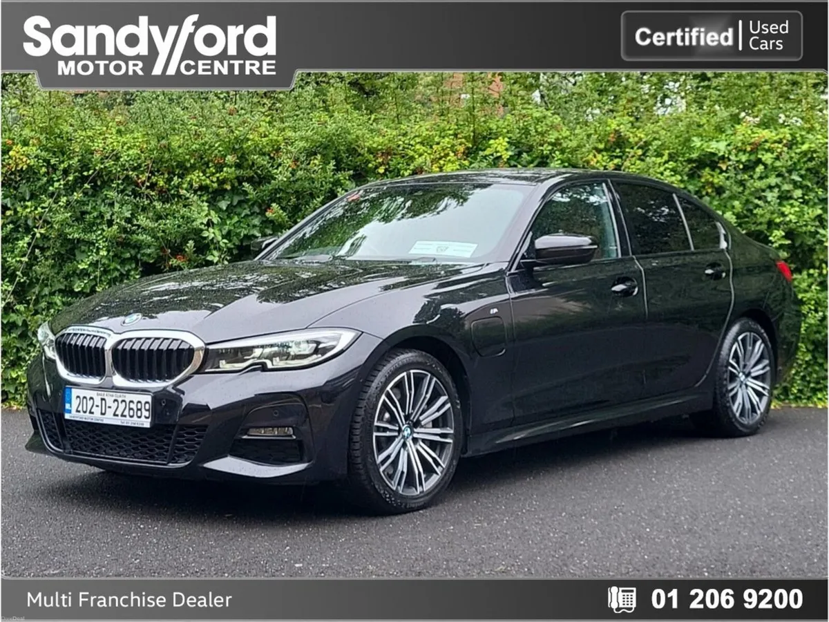 BMW 3-Series 330e M-Sport Auto**LEATHER**HEATED SE - Image 3