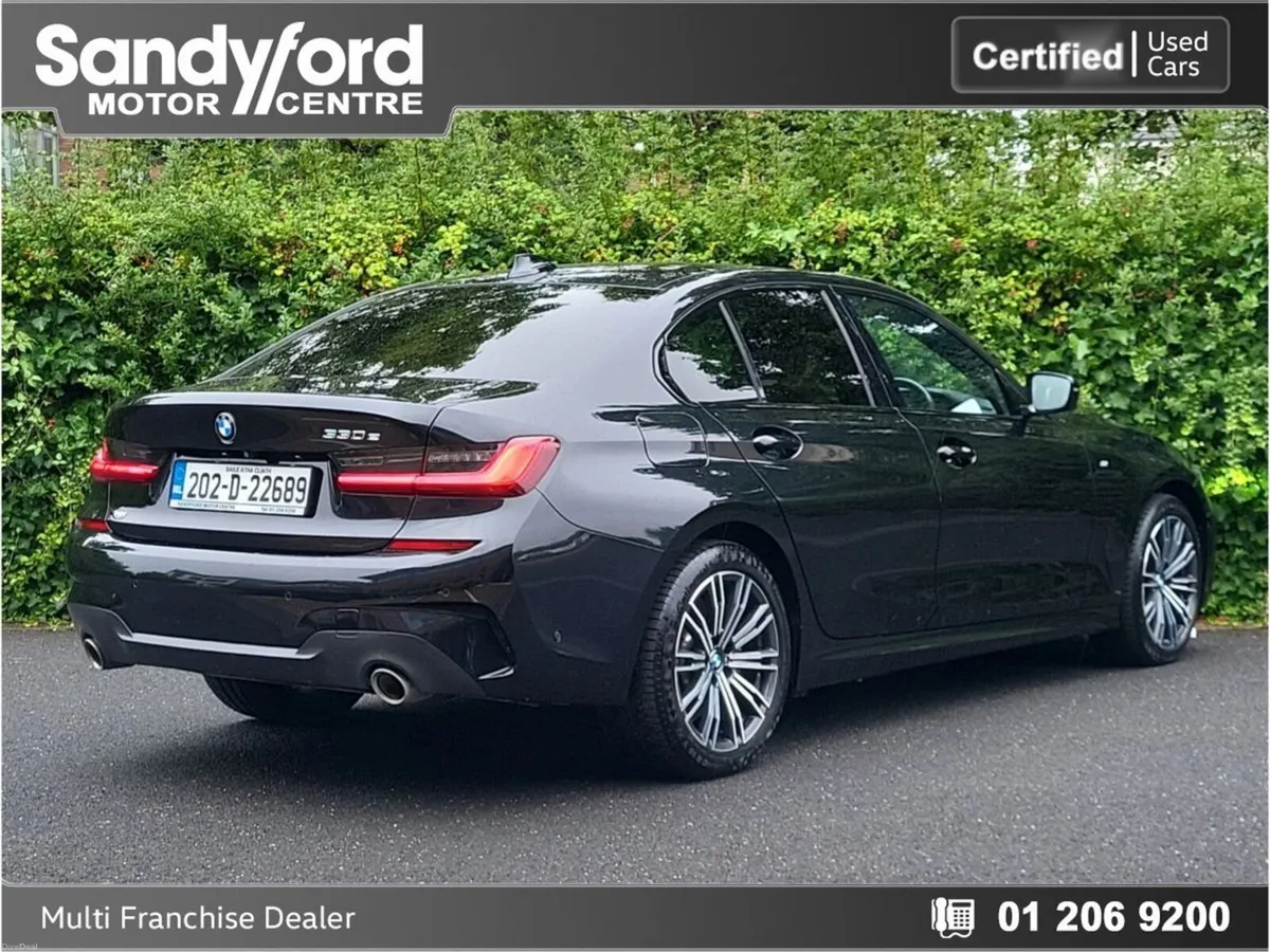 BMW 3-Series 330e M-Sport Auto**LEATHER**HEATED SE - Image 2