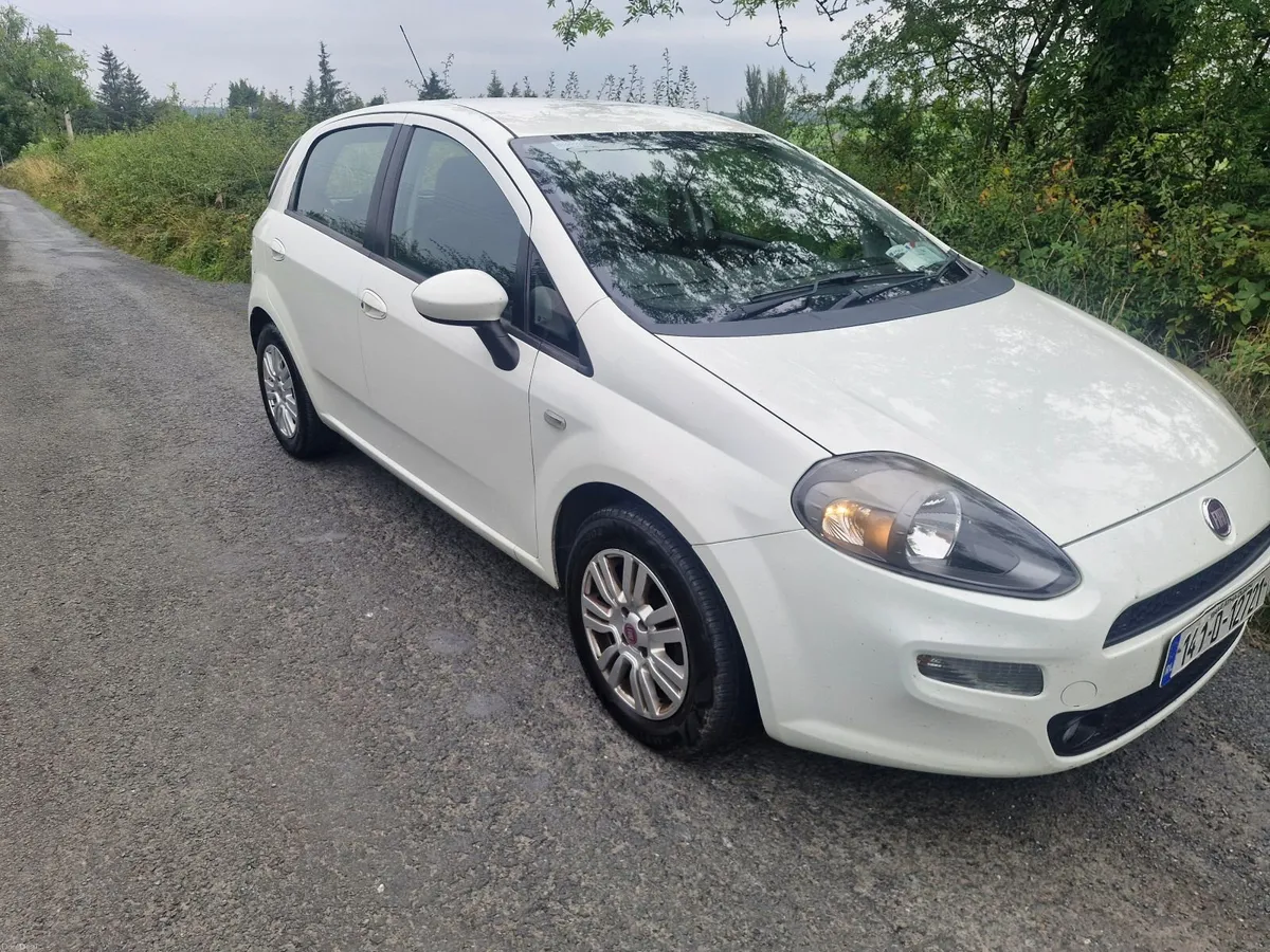 2014 FIAT PUNTO 1.2 , TAXED AND NCT 2027 - Image 1