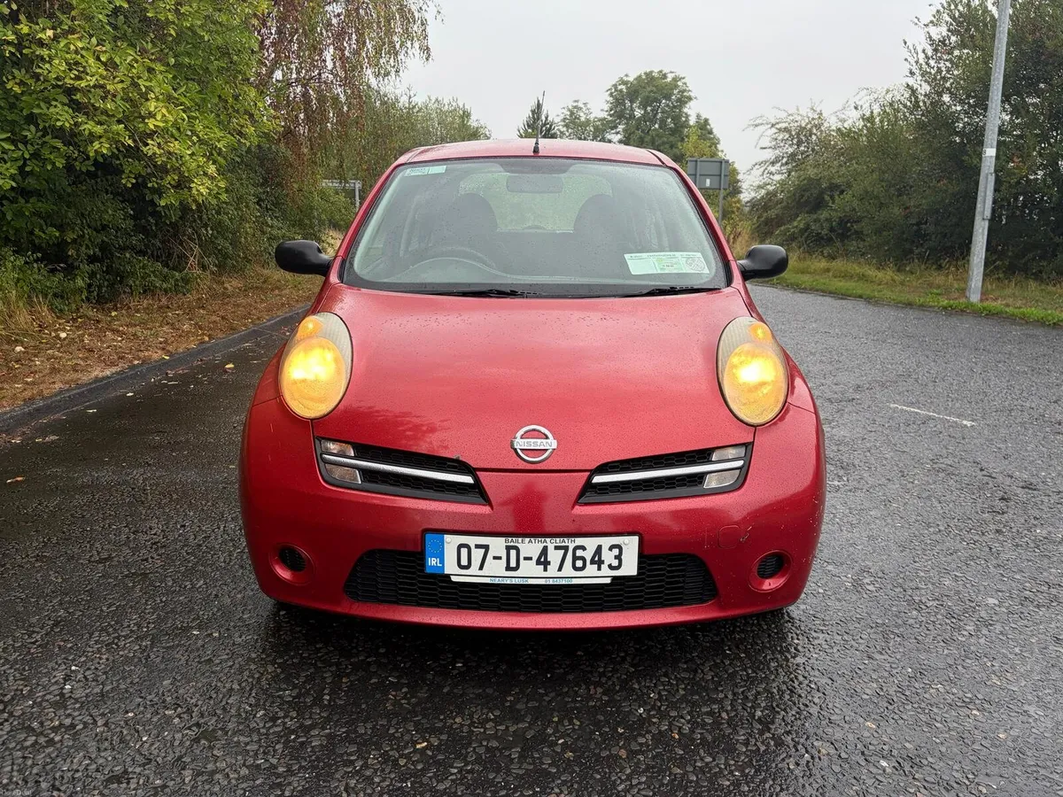 07 Nissan Micra, automatic,nct and tax - Image 2