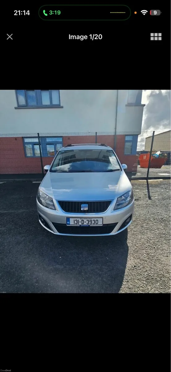 Seat Alhambra low KM - Image 1