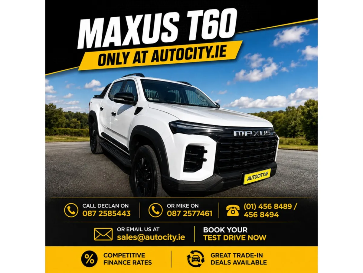 Maxus T90EV AT AUTOCITY.IE PREREG - Image 1