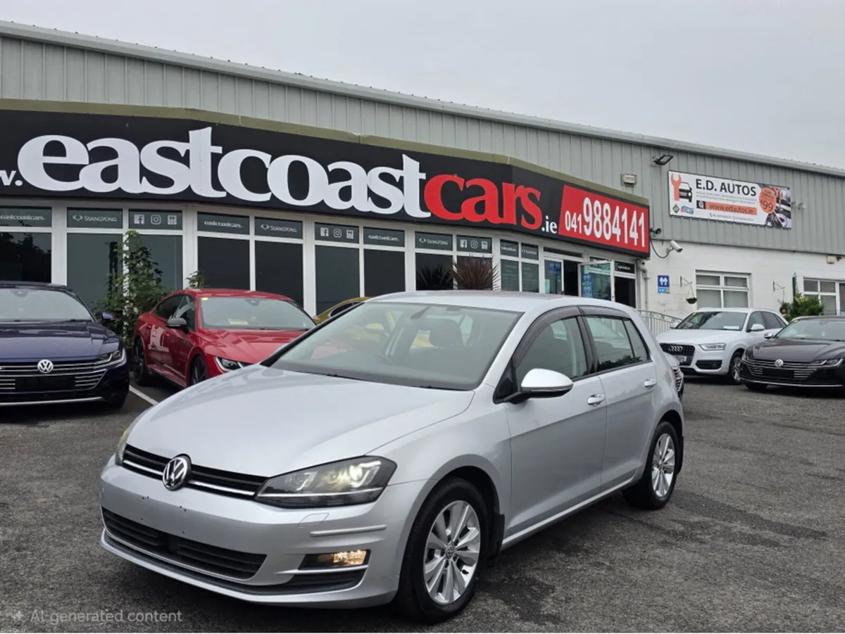 Volkswagen Golf ONLY 9725 KM ! !! 1.2 TSI AUTOMATI - Image 1