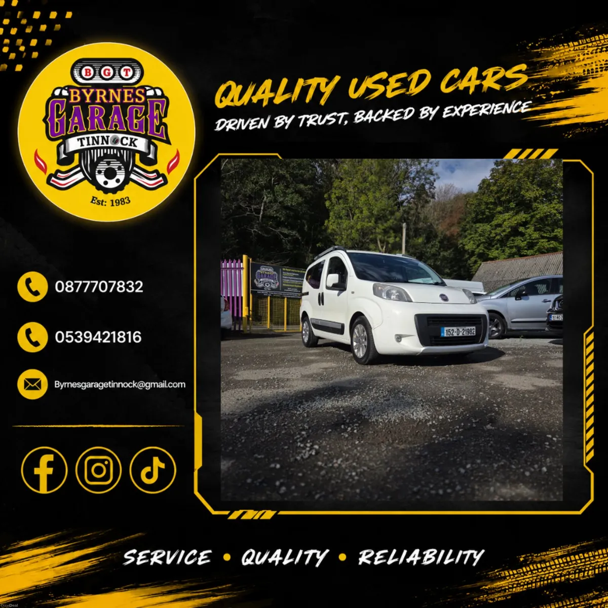 Clean Original Fiat Qubo NCT Tax - Image 1