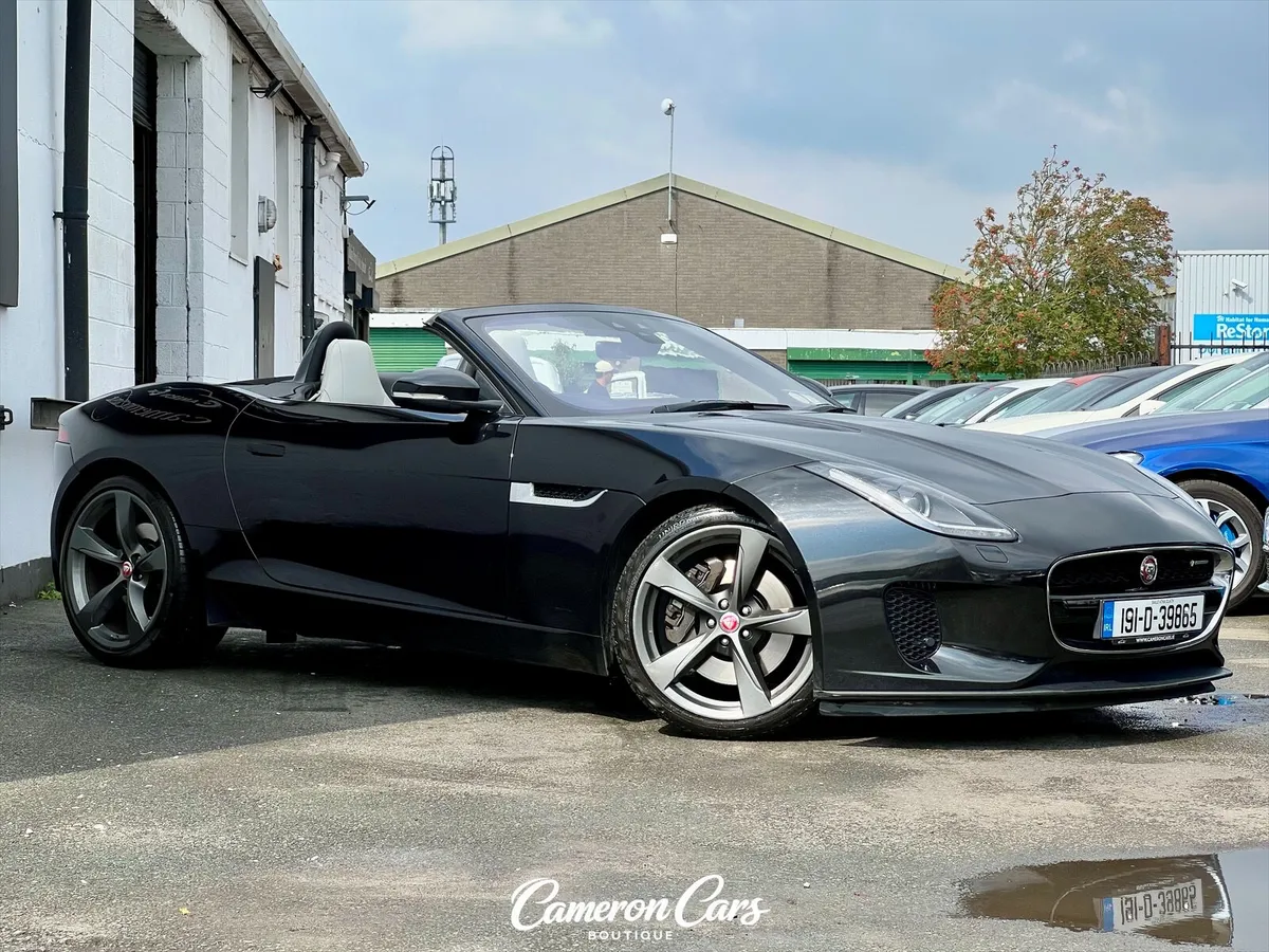 JAGUAR F-TYPE R-DYNAMIC CONVERTIBLE  ICON 300hp - Image 3