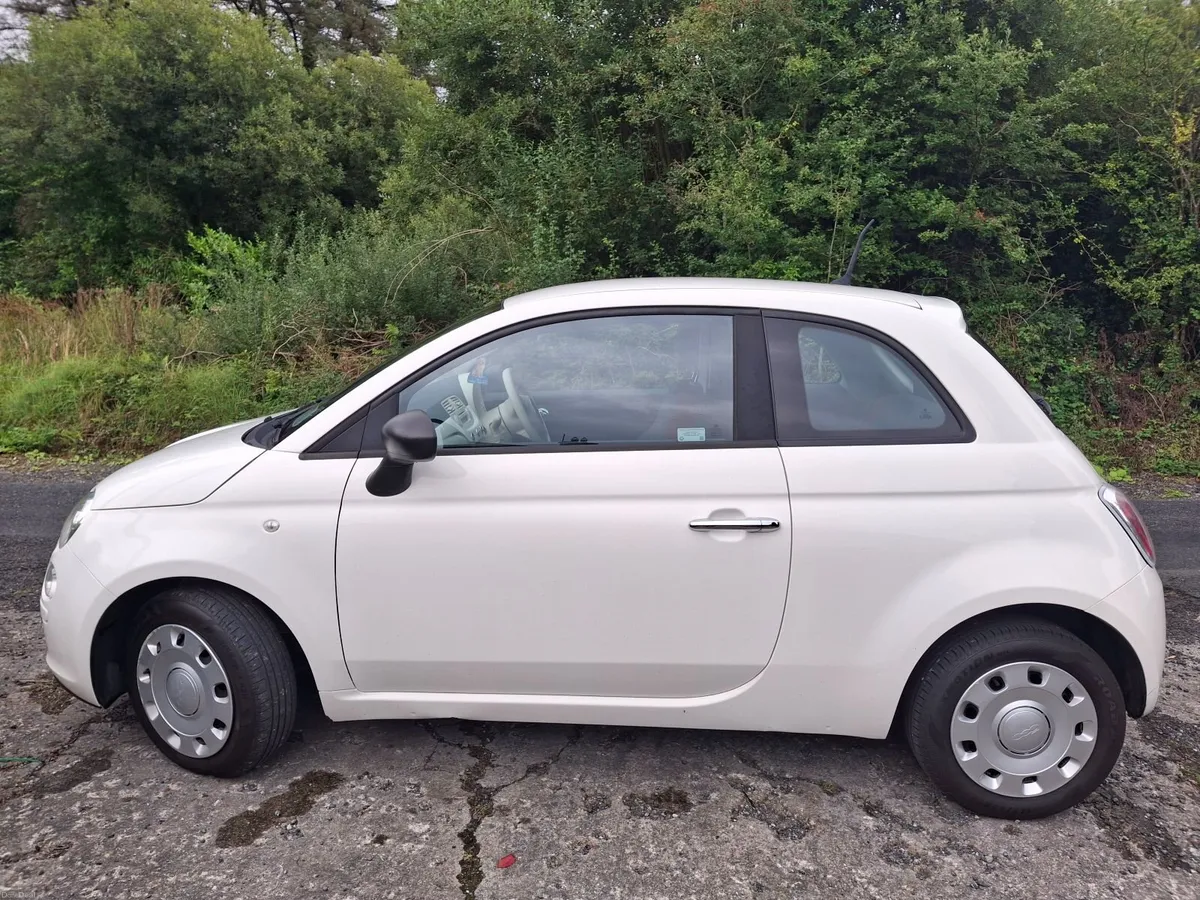 Fiat 500 2015 White - Image 1