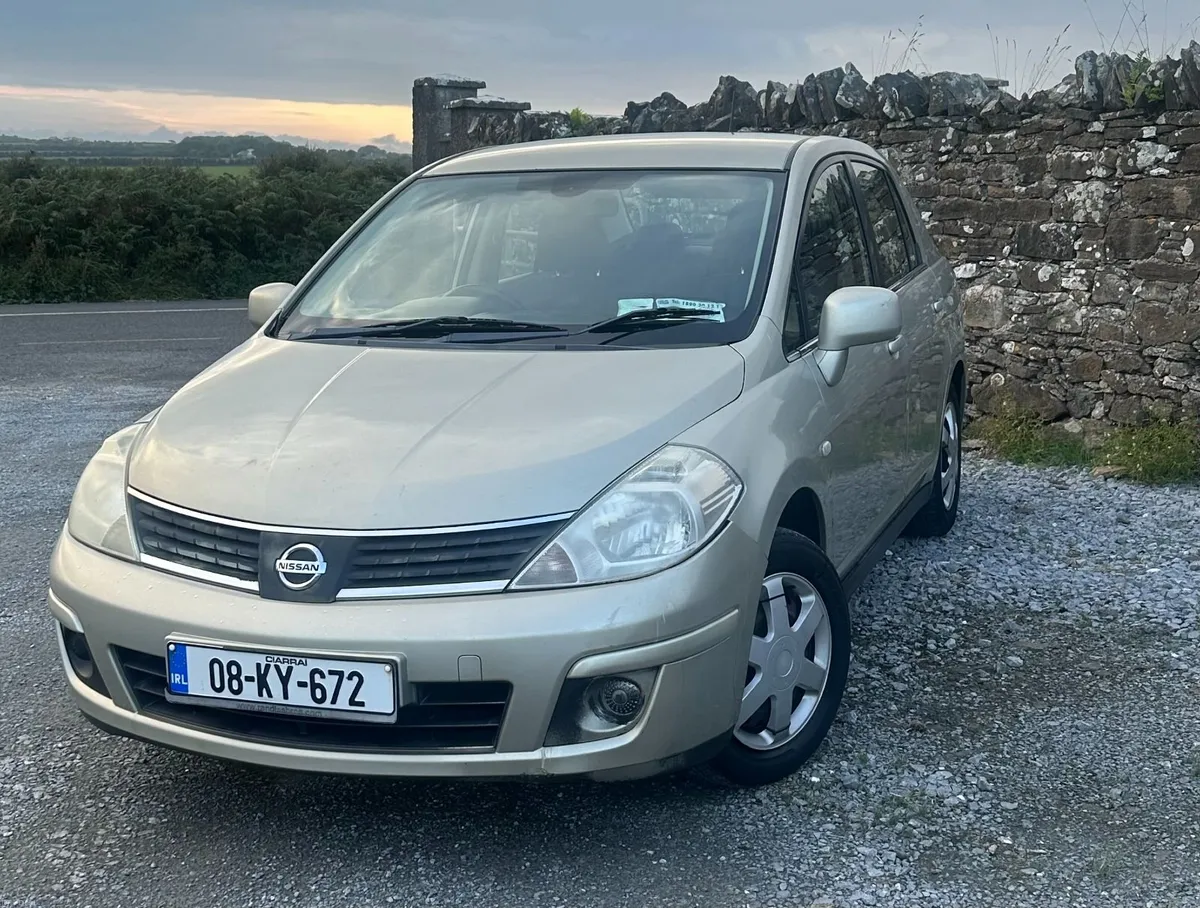 Nissan Tiida 1.6 Petrol Low mileage Tax and NCT - Image 1