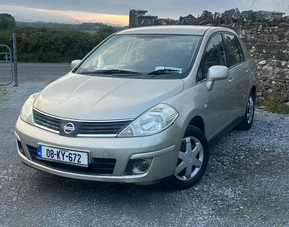 Nissan Tiida 1.6 Petrol Low mileage Tax and NCT - Image 2
