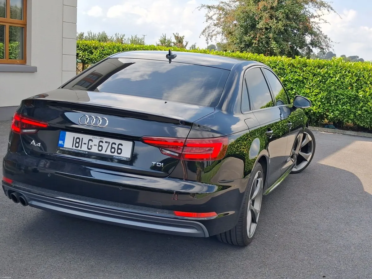 Audi A4 2018 Black Edition S Line - Image 2
