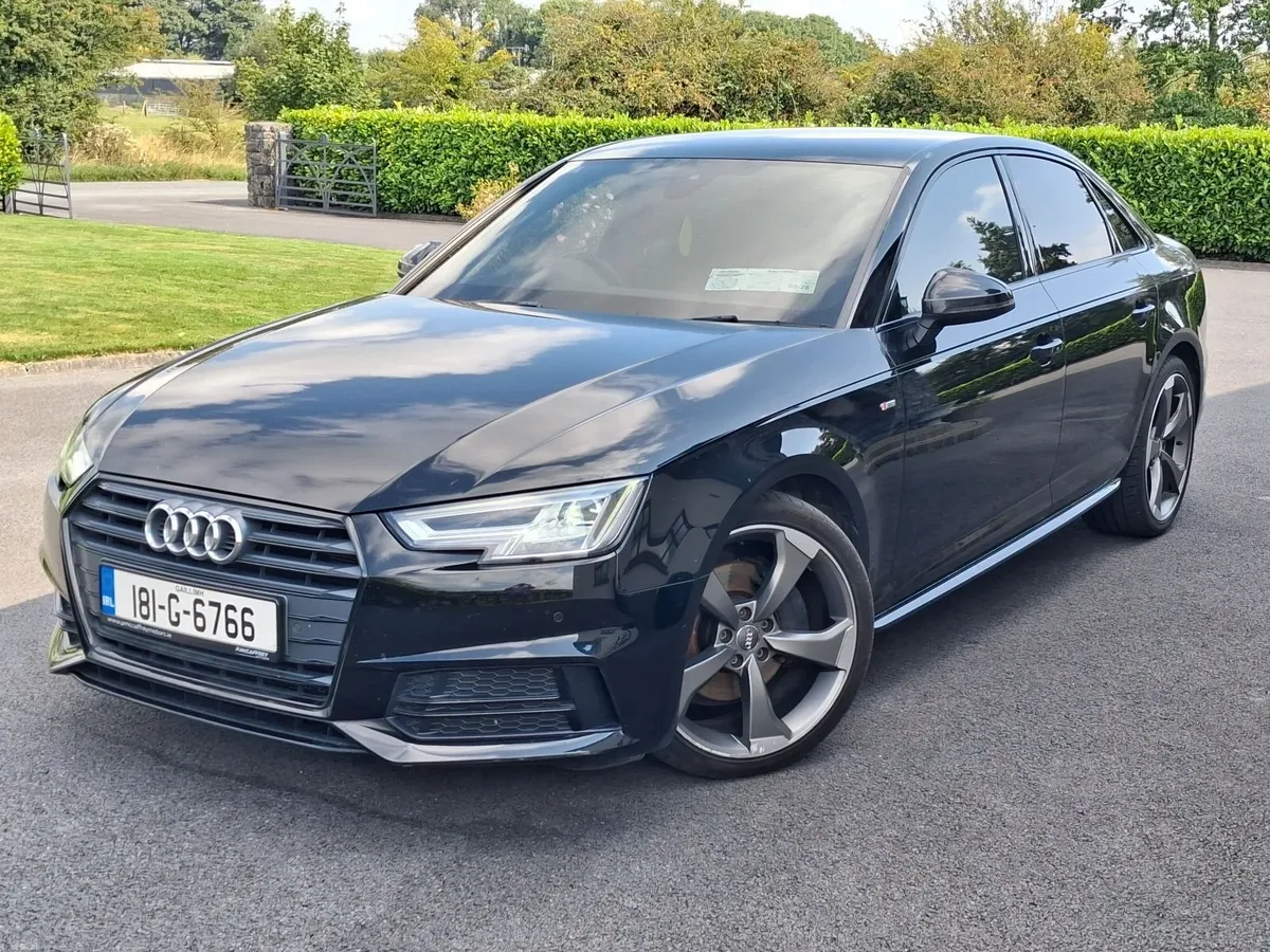Audi A4 2018 Black Edition S Line - Image 1