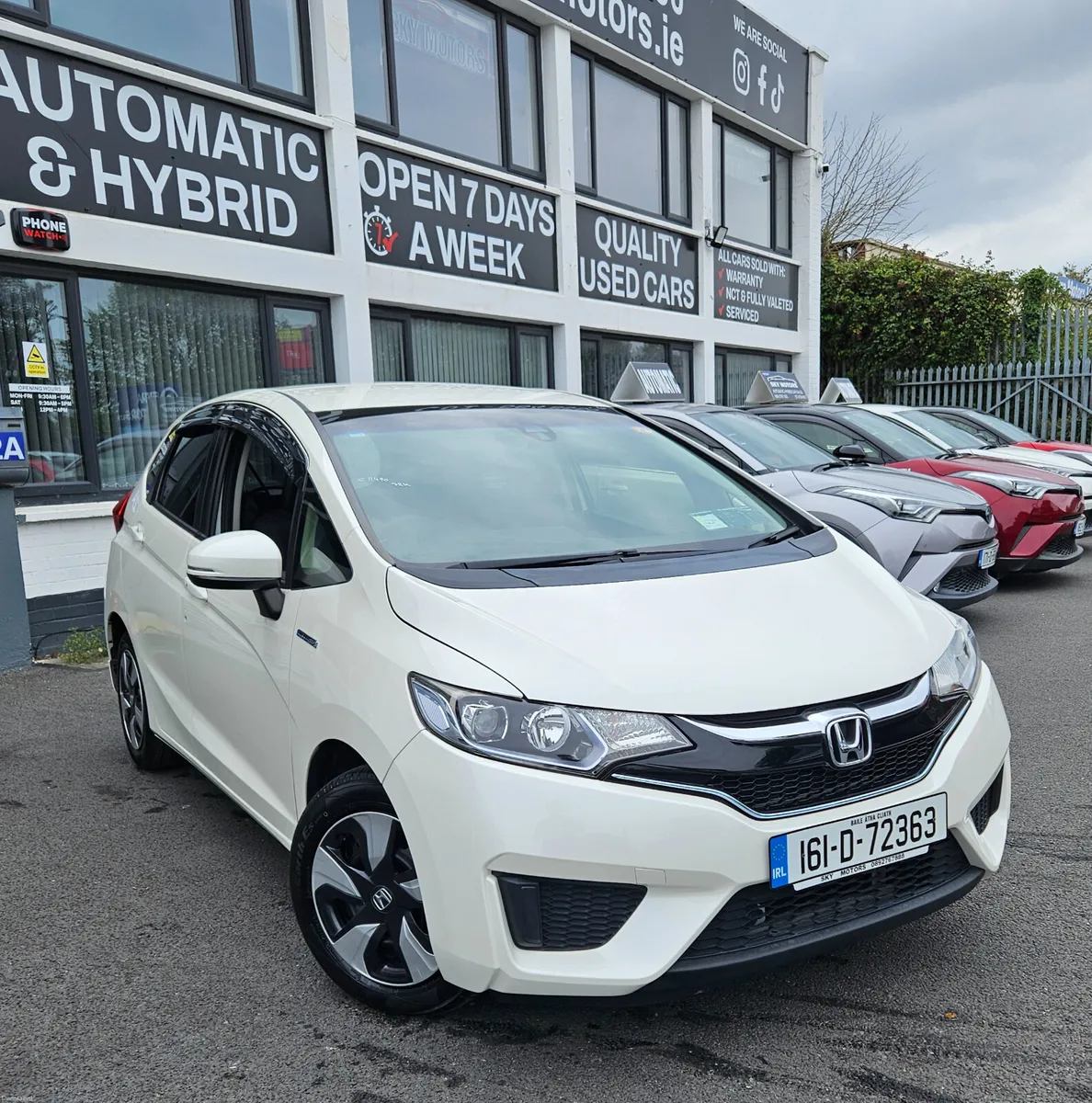 Honda Fit 2016 Petrol Hybrid Automatic - Image 2