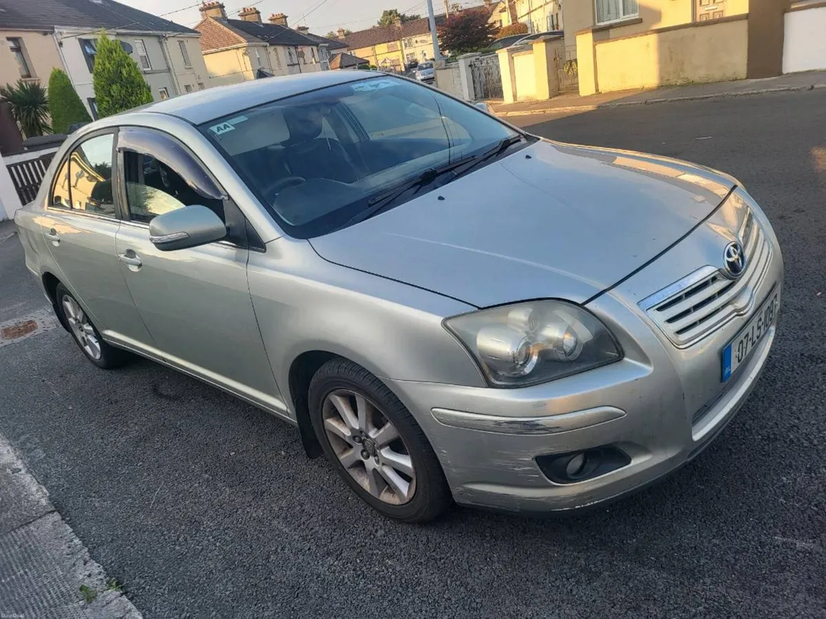 2007 Toyota avensis 2.0d(taxed and tested) - Image 1