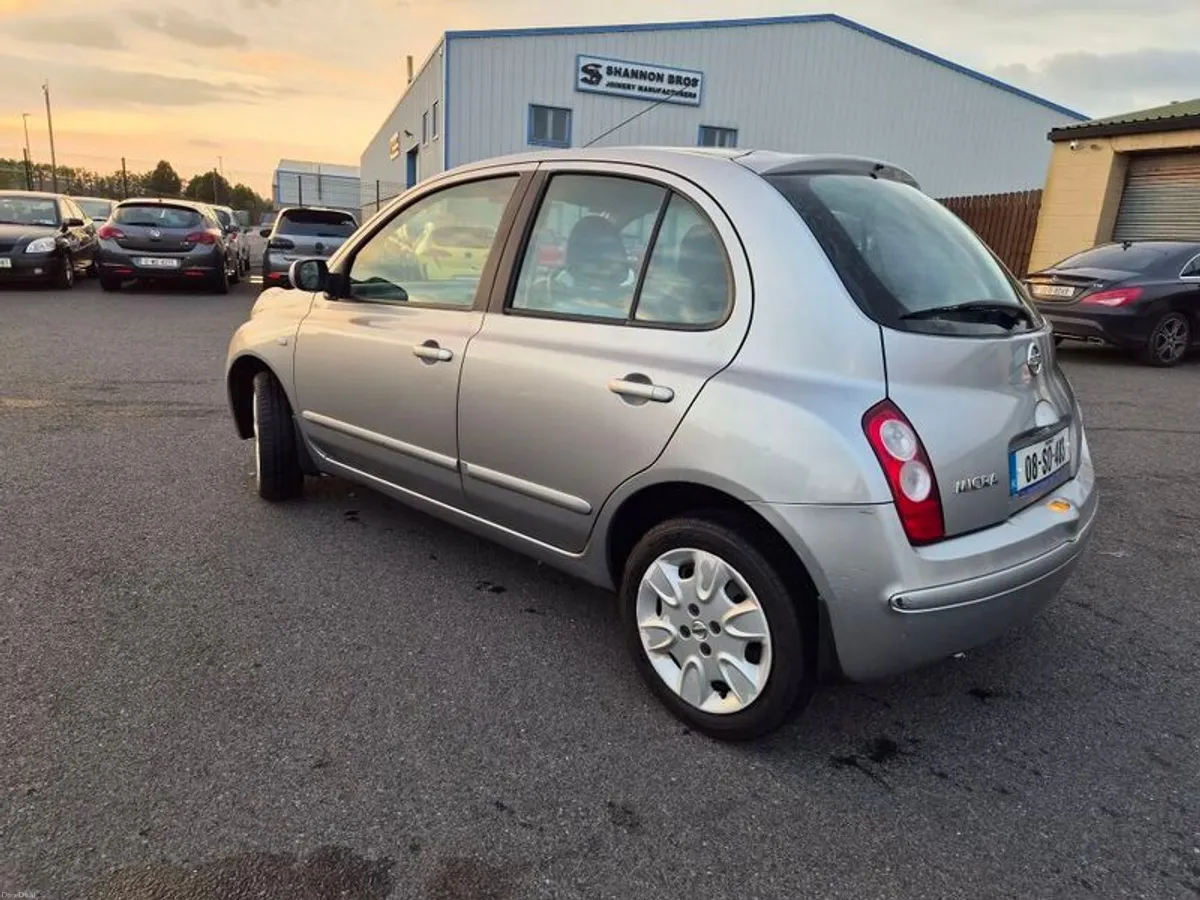 Nissan Micra 2008 1.2 Petrol Silver New NCT & Taxe - Image 3