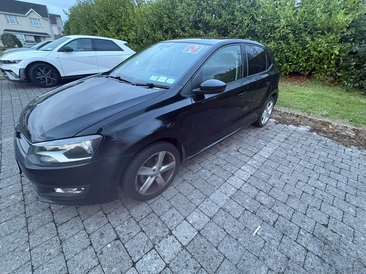 Black Volkswagen Polo 2012 - Image 2