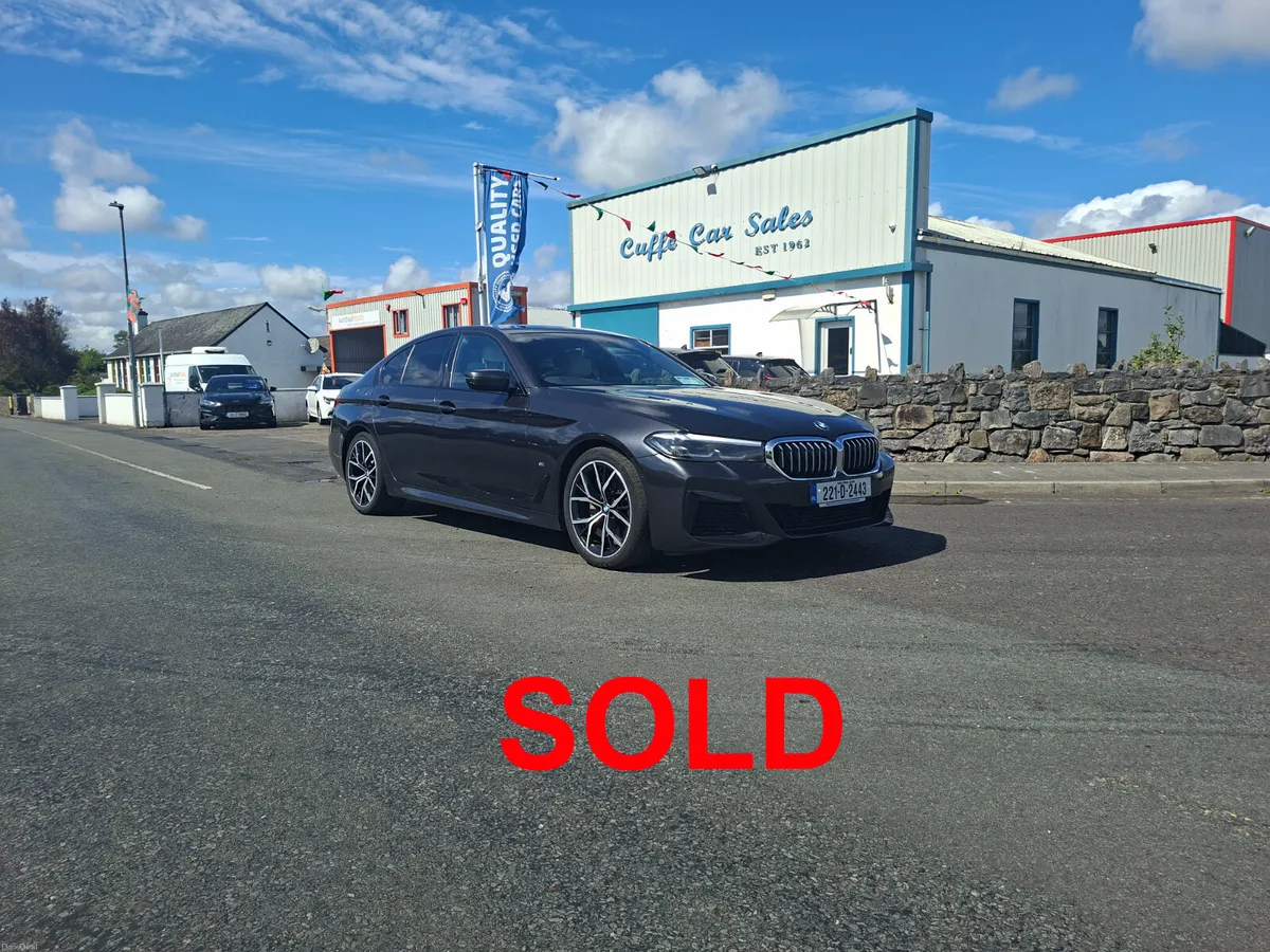 2022 BMW 520d M Sport Auto - Image 1