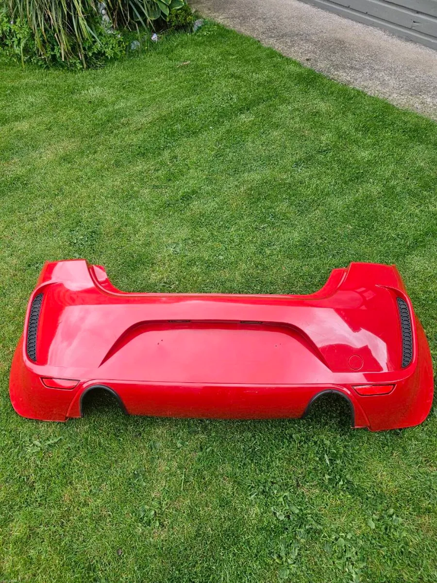 Seat leon btcc rear bumper, full exhaust sustem - Image 2