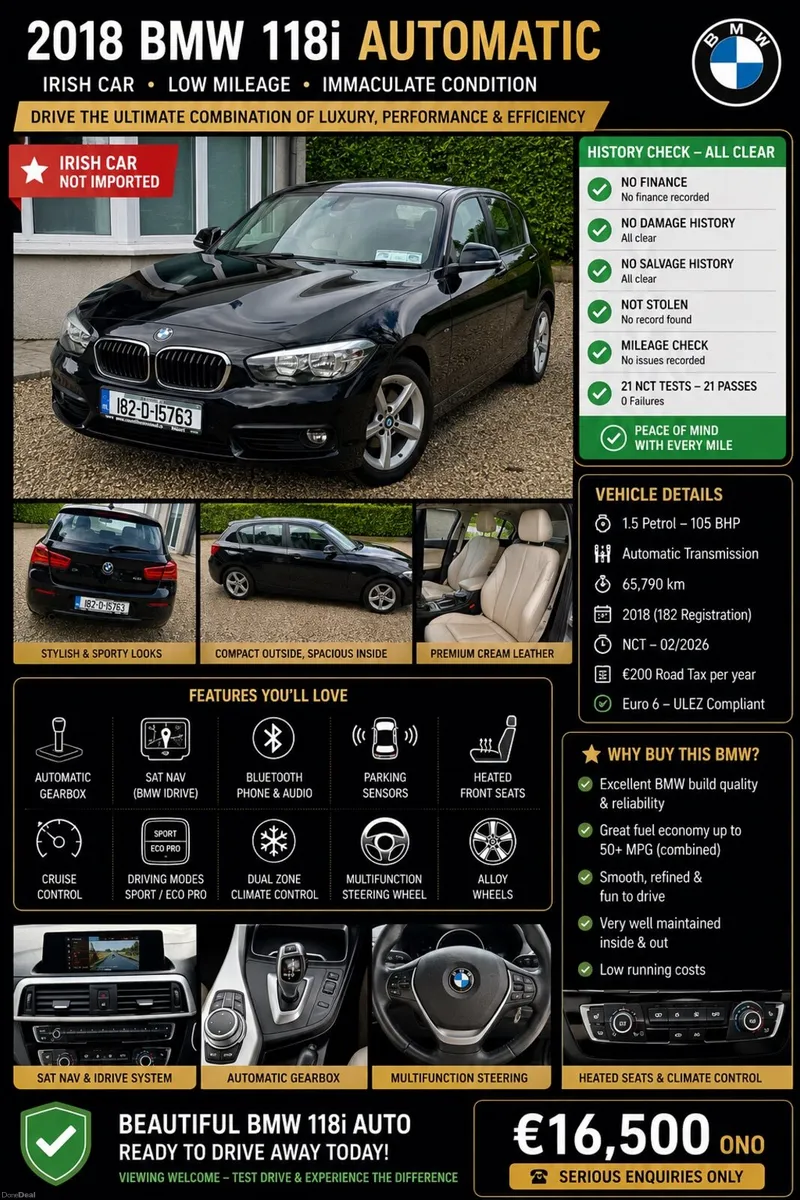 BMW 1-Series 2018 - Image 1