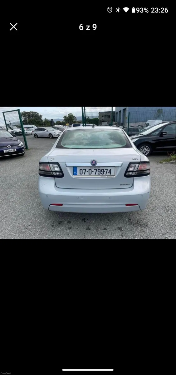 Saab 93 2.0t Nct 10/27 - Image 4