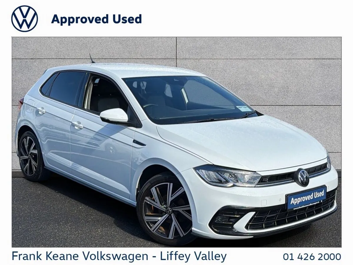 Volkswagen Polo R-LINE 1.0 TSI 95HP *PURE WHITE* * - Image 1