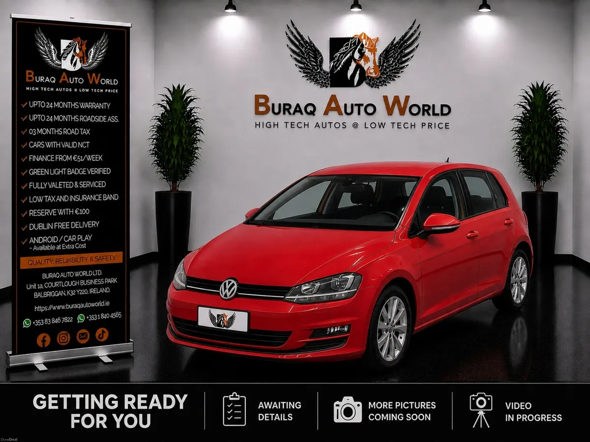 VW Golf 2014 | TSI Comfort Line| NCT: Getting Read - Image 1
