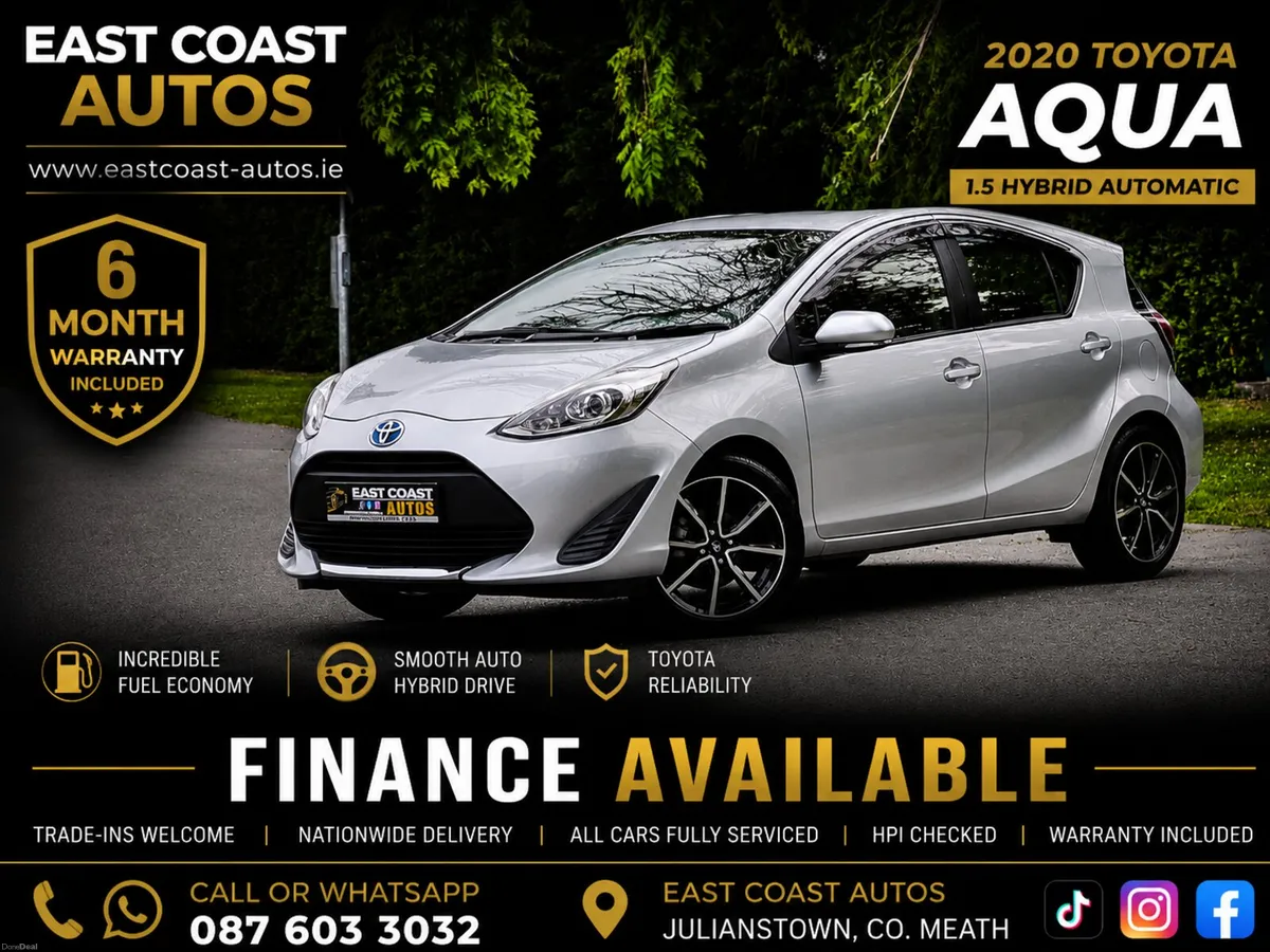 2020 Toyota Aqua 1.5 Petrol Hybrid Automatic Sport - Image 1