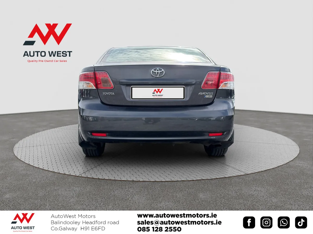 2011 Toyota Avensis 2.2 D-CAT 150 Bhp Automatic - Image 4