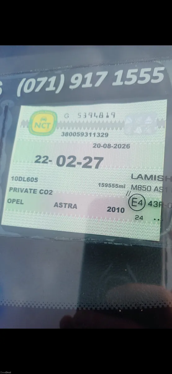 1.7 diesel astra. Only 3 owners from new.last owne - Image 6