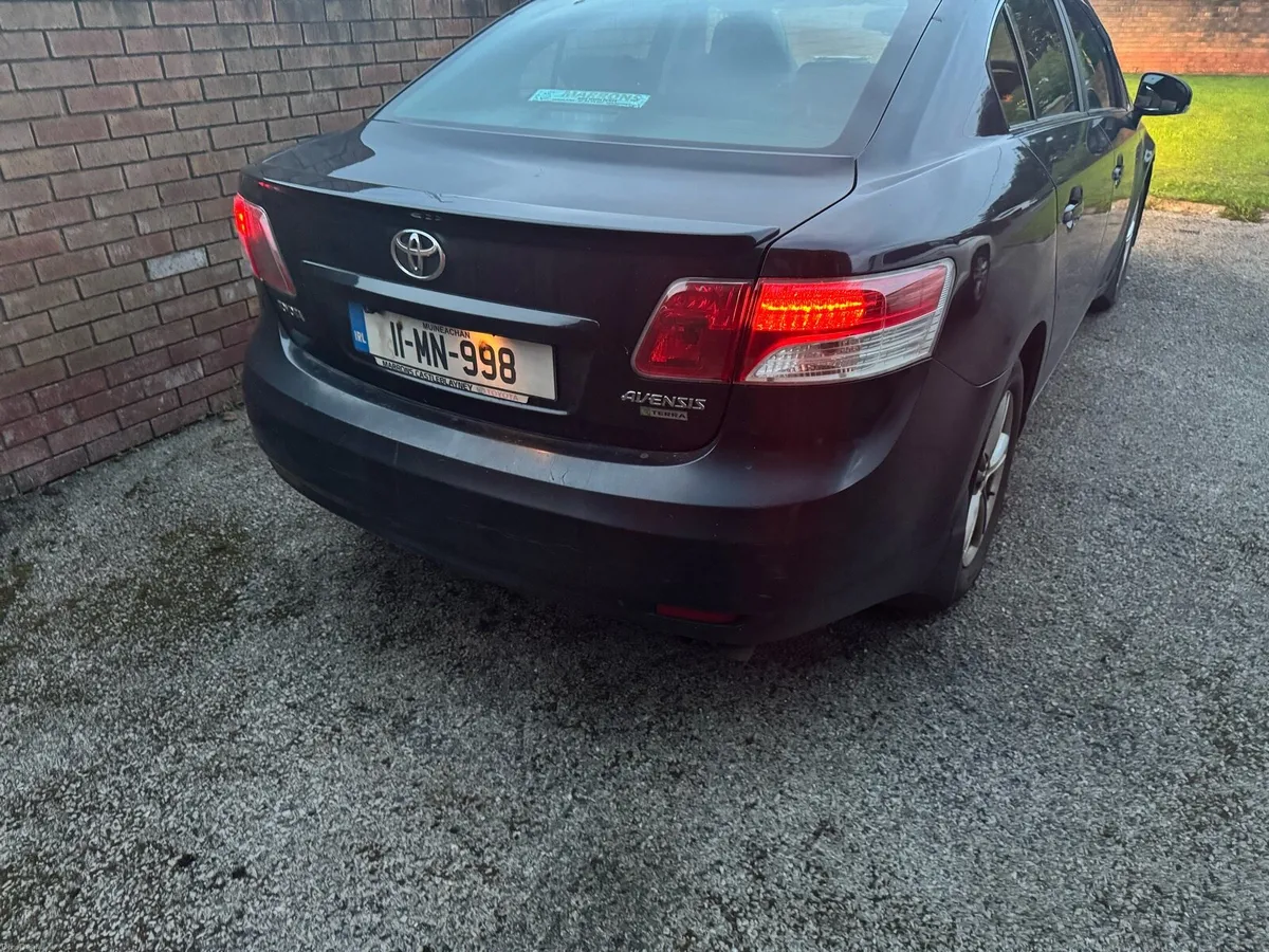 Toyota Avensis 2011 NCT & Tax - Image 3