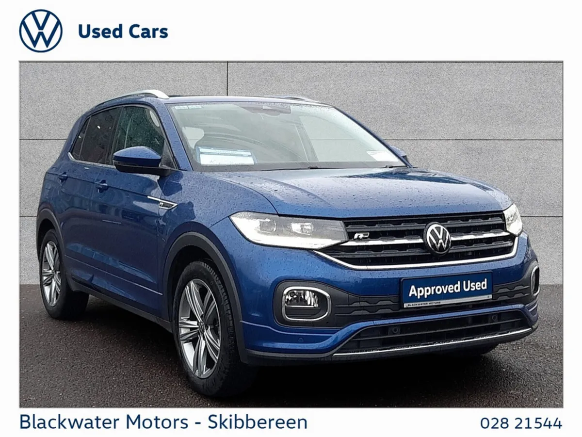 Volkswagen T-Cross 1.0TSI 110BHP R-LINE WITH UPGRA - Image 1
