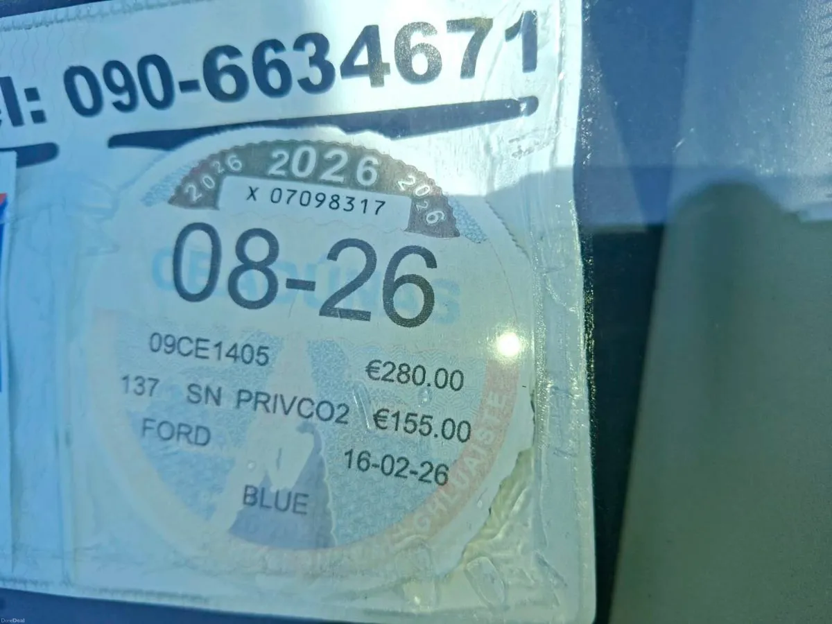 09 ford focus 1.8 dsl nct and tax - Image 5