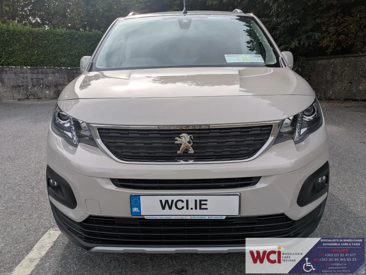 Wheelchair Accessible Vehicle-Peugeot Rifter 2021 - Image 2