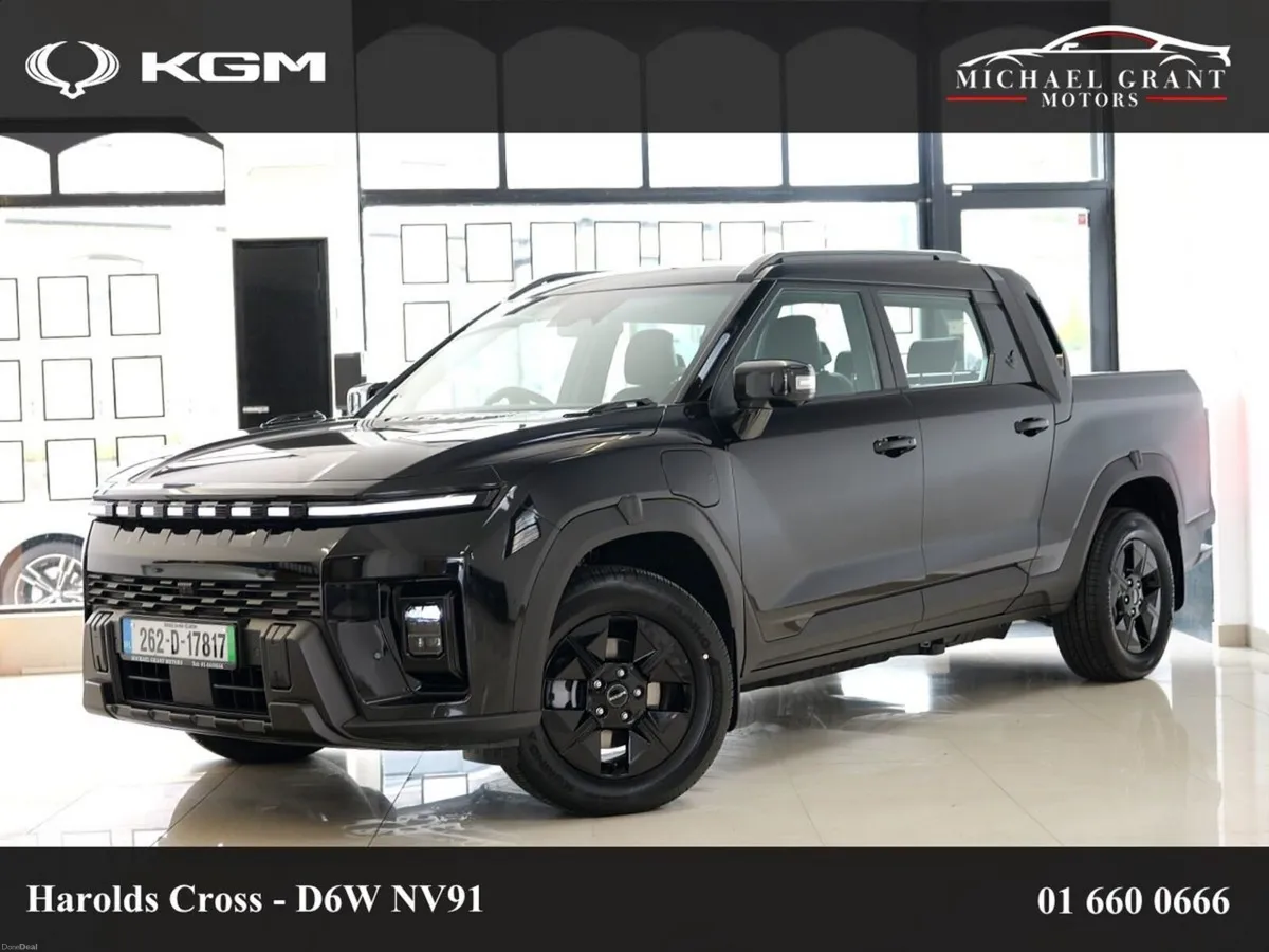 KGM Musso ELECTRIC EV PICK UP TRUCK DOUBLE CAB N1 - Image 3