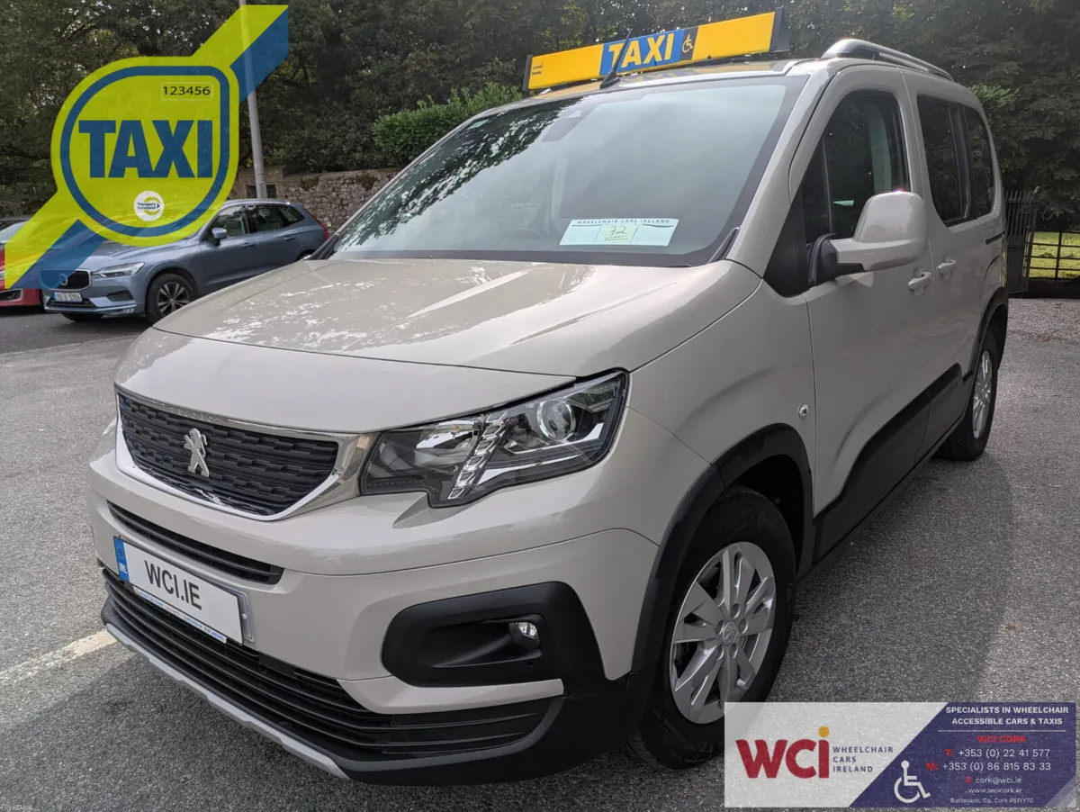 Wheelchair Accessible Taxi-Peugeot Rifter 2021 - Image 4