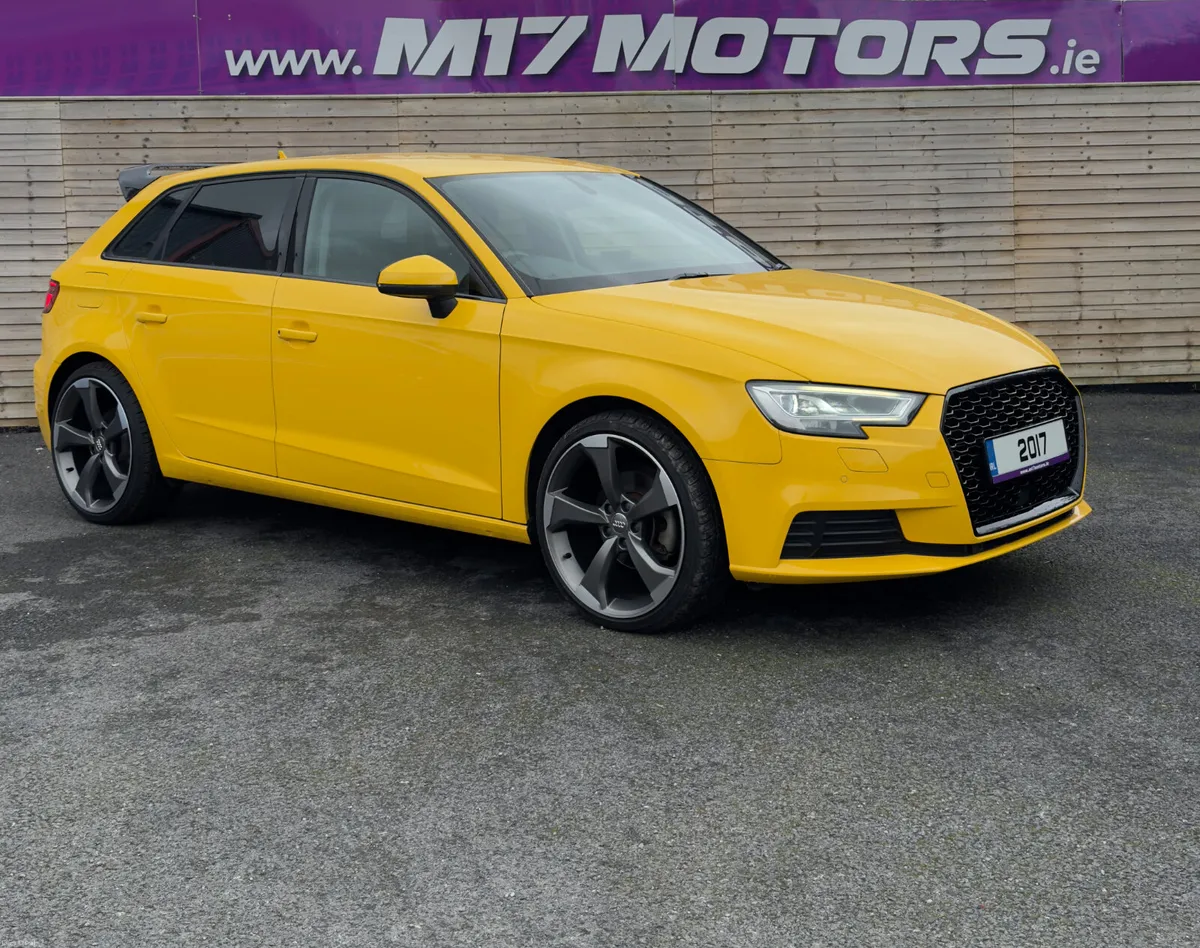 2017 AUDI A3, Upgraded Alloys, Las Vegas Yellow - Image 3