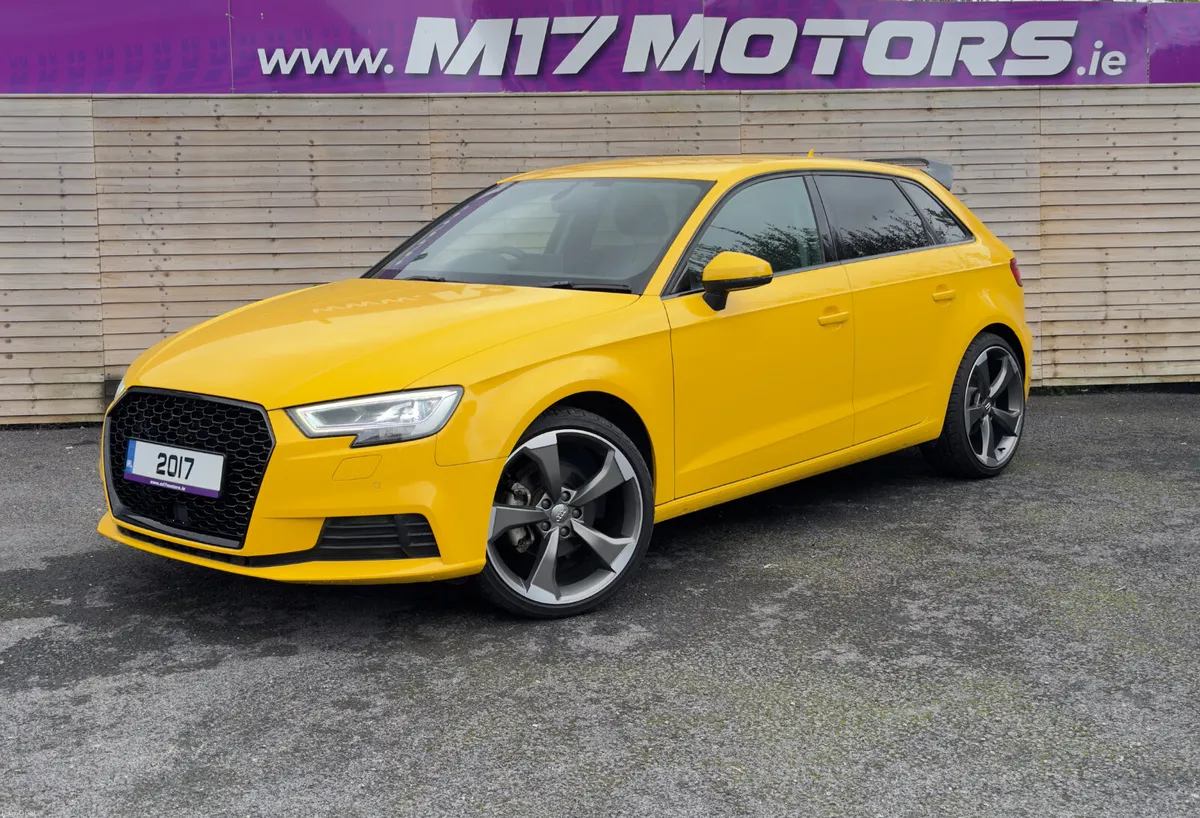 2017 AUDI A3, Upgraded Alloys, Las Vegas Yellow - Image 1